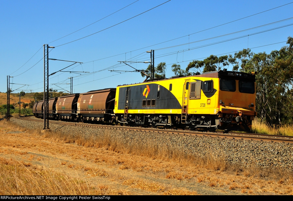 Coal dust and container in Australia 